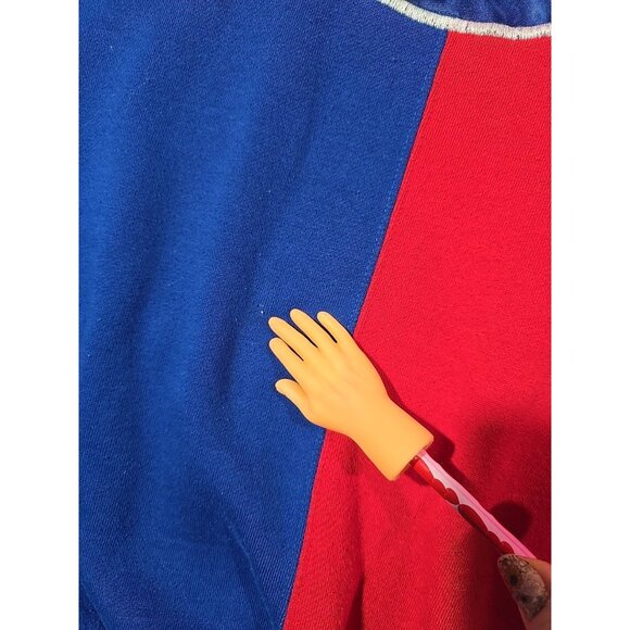 Vintage Starter Detroit Pistons Sweatshirt 80's Color Block Embroidered Men's XL - Picture 14 of 16